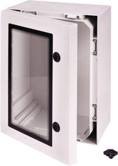 Fibox - Polycarbonate Standard Enclosure Hinge Cover - NEMA 4, 4X, 8.27" Wide x 15.75" High x 23.62" Deep, Impact Resistant - Strong Tooling