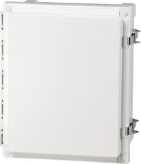 Fibox - Polycarbonate Standard Enclosure Hinge Cover - NEMA 4, 4X, 6, 6P, 12, 13, 16" Wide x 20" High x 8" Deep, Impact, Moisture & Corrosion Resistant, Dirt-tight & Dust-tight - Strong Tooling