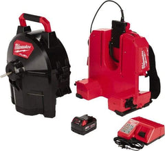 Milwaukee Tool - 18V Battery Battery Drain Cleaning Machine - For 1-1/4" to 4" Pipe, 75' Cable - Strong Tooling