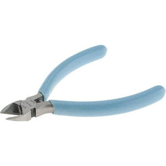 Xcelite - 4" OAL, 20 AWG Capacity, Flush Wire Cutter - 15/32" Jaw Length, Tapered Head - Strong Tooling