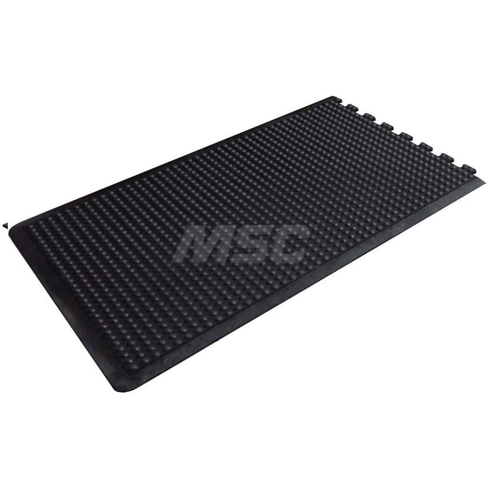 Anti-Static Work Kits & Table Mats; Mat Type: Anti-Static Floor Mat; Material: Rubber; Overall Length: 48.00; Thickness: 0.5 in; Resistance: 104.000; Color: Black