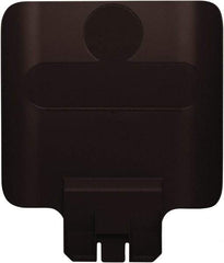 Rubbermaid - Square Lid for Use with 23 Gal Rectangular Recycle Containers - Brown, Polypropylene, For Slim Jim Trash Cans - Strong Tooling