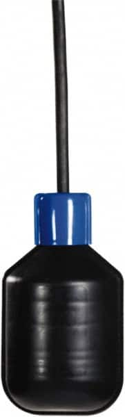 Made in USA - 13 Max psi, 140°F Max, Liquid Level Float - Chlorinated Polyethylene Stem, N.O. Switch Logic - Strong Tooling