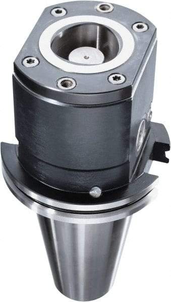 HAIMER - CAPTO C5 Taper, On-Center/Rotating, Spindle Adapter - 50mm Projection, Use with ISO50 Spindle - Strong Tooling