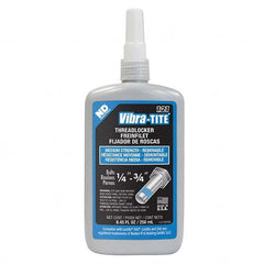 Vibra-Tite - 250 mL Bottle, Blue, Medium Strength Threadlocker - Strong Tooling