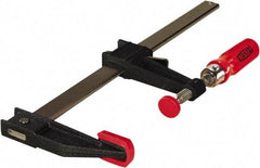 Bessey - 6" Capacity, 3-1/2" Throat Depth, Carbon Steel Bar Clamp - 1,100 Lb Clamping Pressure - Strong Tooling