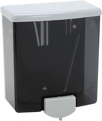 Bobrick - 40 oz Liquid Hand Soap Dispenser - Plastic, Wall Mounted, Black & Gray - Strong Tooling