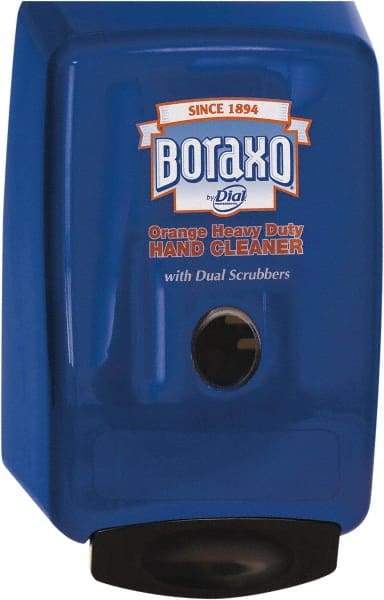 Boraxo - 2 L Liquid Hand Soap Dispenser - Plastic, Wall Mounted, Blue - Strong Tooling