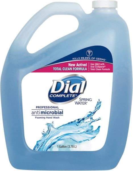 Dial - 1 Gal Bottle Foam Soap - Blue, Spring Water Scent - Strong Tooling