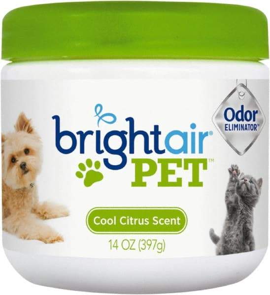 BRIGHT Air - 14 oz Tub Odor Neutralizer - Gel, Cool Citrus Scent - Strong Tooling