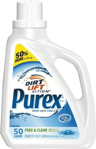 Purex - 75 oz Liquid Laundry Detergent - Unscented - Strong Tooling