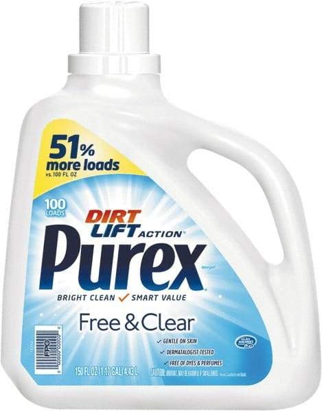 Purex - 150 oz Liquid Laundry Detergent - Unscented - Strong Tooling