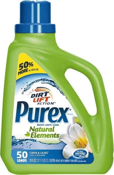 Purex - 75 oz Liquid Laundry Detergent - Linen & Lilies Scent - Strong Tooling