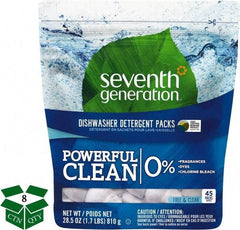 Seventh Generation - 0.63 oz Packet Automatic Dishwashing Powder - Unscented - Strong Tooling