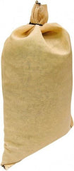 Made in USA - 14" Long x 26" High Sand Bag - Desert Tan Polypropylene, For Spill Containment - Strong Tooling