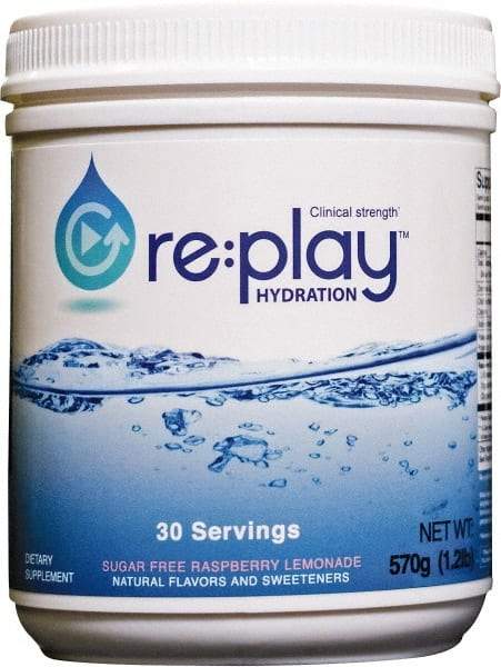 Hydration Health - 19.2 oz Container Sugar Free Raspberry Lemonade Activity Drink - Powdered, Yields 540 oz - Strong Tooling