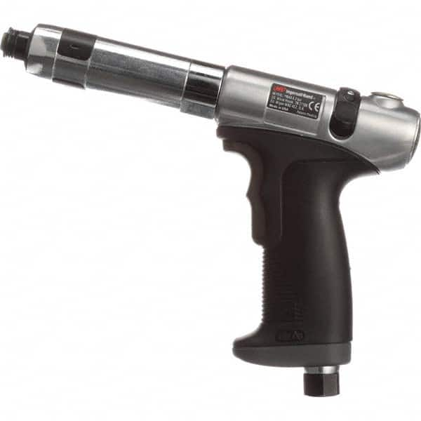 Ingersoll-Rand - 1/4" Bit Holder, 1,500 RPM, Pistol Grip Handle Air Screwdriver - 3 to 47.8 Ft/Lb Torque, 16 CFM - Strong Tooling