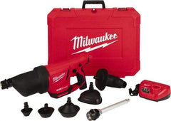 Milwaukee Tool - 12V Lithium-Ion Battery Battery Drain Cleaning Machine - For 1" to 4" Pipe - Strong Tooling