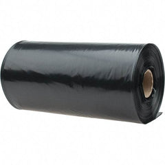 PRO-SOURCE - 4 mil Thick, Heavy-Duty Trash Bags - Linear Low-Density Polyethylene (LLDPE), Roll Dispenser, 38" Wide x 78" High, Black - Strong Tooling