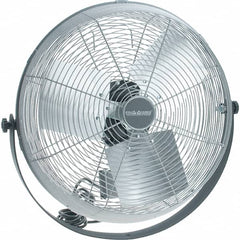 PRO-SOURCE - 18" Blade, 1/8 hp, 5,750 Max CFM, Single Phase Fan - 2.2 Amps, 115 Volts, 3 Speed - Strong Tooling