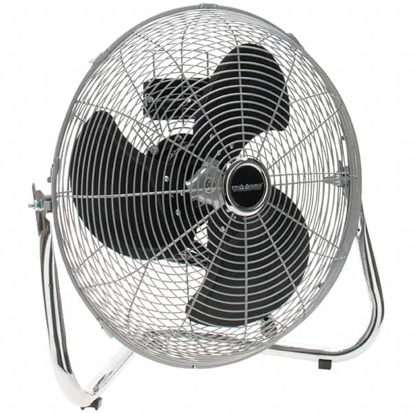 PRO-SOURCE - 18" Blade, 1/4 hp, 5,686 Max CFM, Floor Fan - 3 Speed - Strong Tooling