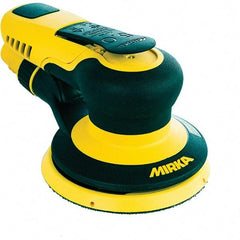 Mirka - 12,000 RPM, 485 LPM Air Consumpion, Random Air Orbital Sander - Round Pad, Hook & Loop Backing, 1/4 NPT Inlet - Strong Tooling