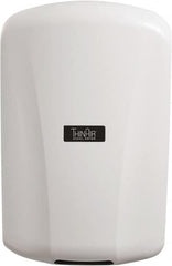 Excel Dryer - 950 Watt White Finish Electric Hand Dryer - 208/277 Volts, 4 Amps, 9-5/32" Wide x 13-15/16" High x 4" Deep - Strong Tooling