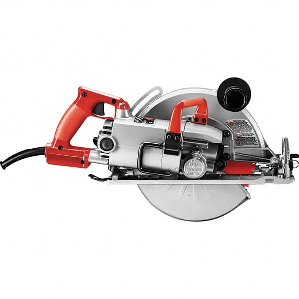 Skilsaw - 15 Amps, 10-1/4" Blade Diam, 4,700 RPM, Electric Circular Saw - 120 Volts, 8' Cord Length, 7/8" Arbor Hole, Left Blade - Strong Tooling