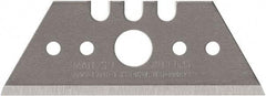 Martor USA - 100 Piece, Carbon Steel, Utility Knife Blade - 2.09" Long - Strong Tooling