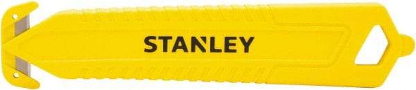 Stanley - Utility Knives, Snap Blades & Box Cutters Type: Safety Cutter Blade Type: Recessed/Concealed Fixed Blade - Strong Tooling