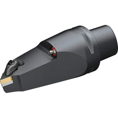 Walter - 93° Lead Angle, Indexable Turning Toolholder - 158mm OAL, Series DDMN-CAPTO-AUSSEN - Strong Tooling