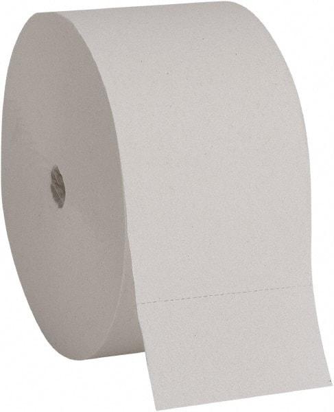 Georgia Pacific - 6,885' Roll Length x 3-1/4" Sheet Width, Coreless Roll Toilet Tissue - 1,700 Sheets per Roll, 2 Ply, White, Recycled Fiber - Strong Tooling