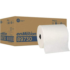 Georgia Pacific - Hard Roll of 1 Ply White Paper Towels - 8-3/16" Wide, 550' Roll Length - Strong Tooling