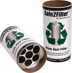 Made in USA - Trash Compactor/Crusher Filter Replacement - 4" Wide x 8" Long x 8" High, For 10004841 Single Carbon Filter Assemblies, 10004840 Aerovent Can Disposal Systems - Strong Tooling