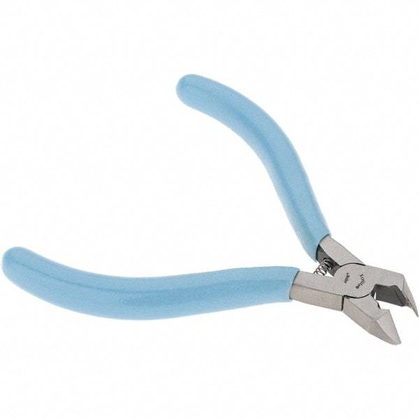 Xcelite - 100mm OAL, 20 AWG Capacity, Diagonal Cutter - 7/16" Jaw Length x 11mm Jaw Width, 29° Angled Head - Strong Tooling