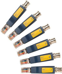 Fluke Networks - Blue Electrical Test Equipment Identifier Kit - Use with Microscanners2 Cable Testers - Strong Tooling