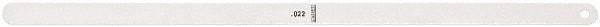 Starrett - Feeler Gages   Thickness (Decimal Inch): 0.0220    Leaf Length (Inch): 12 - Strong Tooling