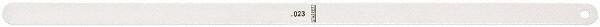 Starrett - Feeler Gages   Thickness (Decimal Inch): 0.0230    Leaf Length (Inch): 12 - Strong Tooling