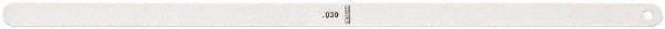 Starrett - Feeler Gages   Thickness (Decimal Inch): 0.0300    Leaf Length (Inch): 12 - Strong Tooling