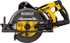 DeWALT - 60 Volt, 7-1/4" Blade, Cordless Circular Saw - 5,800 RPM, Lithium-Ion Batteries Not Included - Strong Tooling