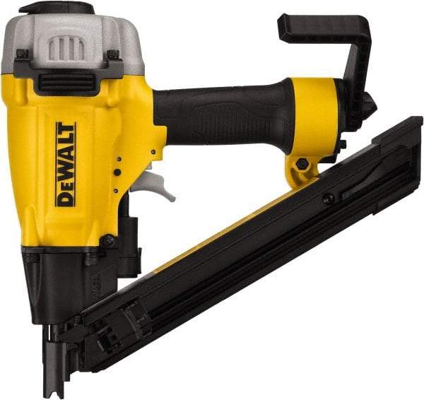 DeWALT - 1-1/2" Nail Length, 0.113 to 0.148" Nail Diam, Metal Connector Air Nailer - 70 to 120 psi - Strong Tooling