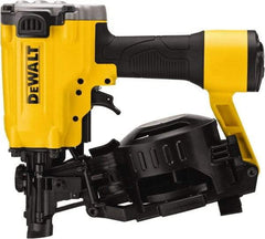 DeWALT - 3/4 to 1-3/4" Nail Length, 0.12" Nail Diam, Roofing Air Nailer - 70 to 120 psi - Strong Tooling