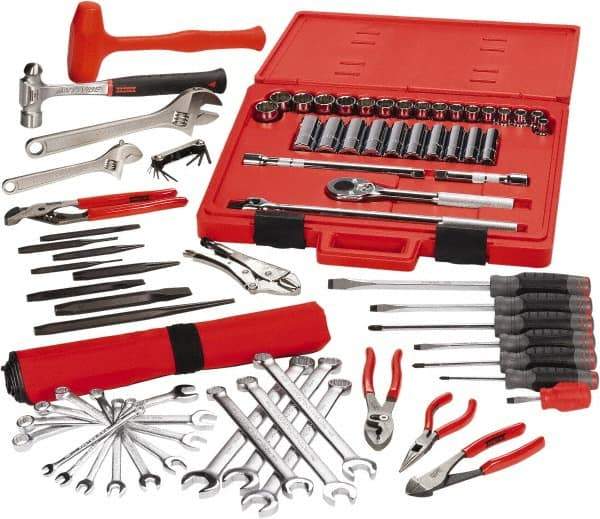 Proto - 77 Piece 3/8 & 1/2" Drive Master Tool Set - Comes in Tool Box - Strong Tooling