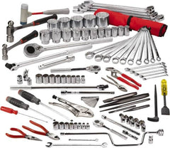 Proto - 92 Piece 3/8, 1/2 & 3/4" Drive Master Tool Set - Comes in Top Chest - Strong Tooling