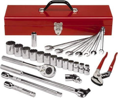 Proto - 27 Piece 3/4 & 1" Drive Master Tool Set - Comes in Tool Box - Strong Tooling