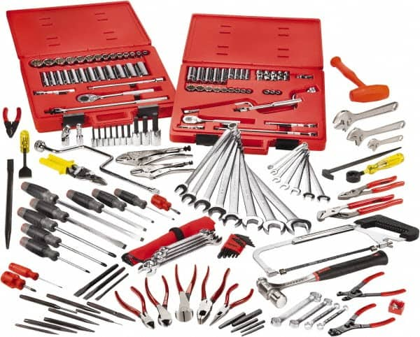 Proto - 165 Piece 3/8 & 1/2" Drive Master Tool Set - Comes in Top Chest - Strong Tooling