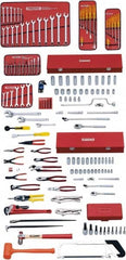 Proto - 157 Piece 3/8 & 1/2" Drive Master Tool Set - Comes in Top Chest - Strong Tooling