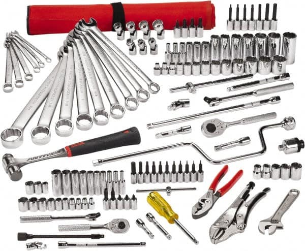 Proto - 126 Piece 1/4 & 3/8" Drive Master Tool Set - Comes in Top Chest - Strong Tooling