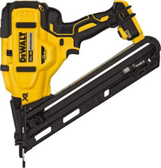 DeWALT - Cordless Finish Nailer - 15 Gauge Nail Diam, 1-1/4 to 2-1/2" Long Nail, Lithium-Ion Batteries Not Included - Strong Tooling