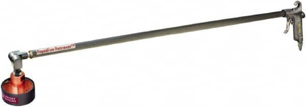 Mag-Mate - 24" Long Magnetic Retrieving Tool - 70 Lb Max Pull, 24" Collapsed Length, 3" Head Diam, Aluminum - Strong Tooling